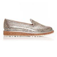 Moda in Pelle Espada Pewter Low Casual Shoes