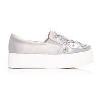 Moda in Pelle Astari Grey Low Leisure Shoes