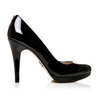 Moda in Pelle Civello Black Very High Smart Shoes