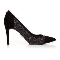 Moda in Pelle Calynda Black High Occasion Shoes