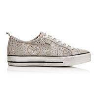 Moda in Pelle Fialas Grey Low Leisure Shoes