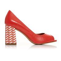 Moda in Pelle Cambrel Coral High Smart Shoes