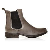 moda in pelle calisia grey low casual short boots