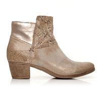 Moda in Pelle Corili Gold Medium Casual Short Boots