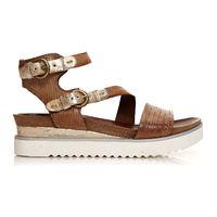 Moda in Pelle Peri Tan Medium Casual Sandals