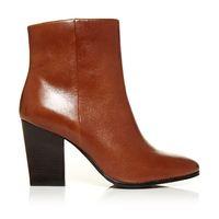 moda in pelle macina tan high smart short boots