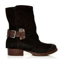 moda in pelle avidas black low casual short boots