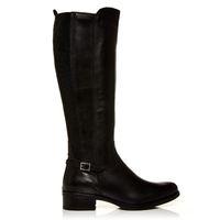 Moda in Pelle Scarlota Black Low Smart Long Boots