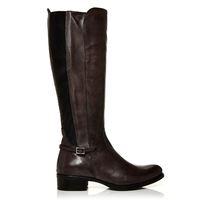 Moda in Pelle Scarlota Grey Low Smart Long Boots