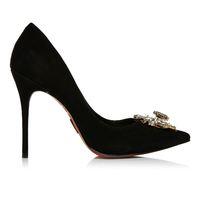 Moda in Pelle Luna Black Very High Occasion Shoes