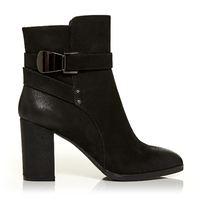 Moda in Pelle Leotta Black High Smart Short Boots