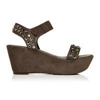 Moda in Pelle Picolo Taupe High Casual Sandals