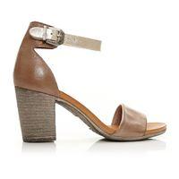 Moda in Pelle Loella Taupe High Casual Sandals