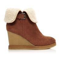 moda in pelle baretta tan high casual short boots