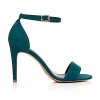 Moda in Pelle Lumia Teal High Smart Sandals