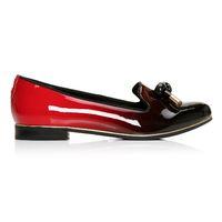 Moda in Pelle Estela Red Low Smart Shoes