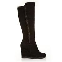 moda in pelle hara black medium casual long boots