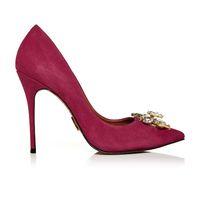 Moda in Pelle Luna Fuschia Very High Occasion Shoes