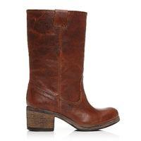 Moda in Pelle Elsie Tan Medium Casual Long Boots