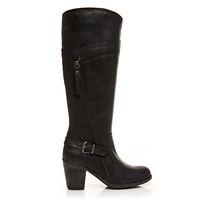 moda in pelle grandina black medium casual long boots