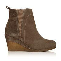 moda in pelle ameli taupe medium casual short boots