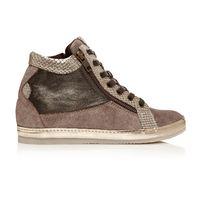 Moda in Pelle Fontro Taupe Medium Casual Short Boots