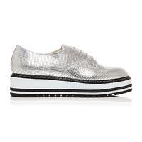 Moda in Pelle Elias Silver Medium Casual Shoes