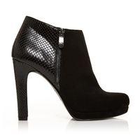 Moda in Pelle Berenicia Black V High Smart Short Boots