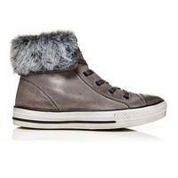 Moda in Pelle Agnello Grey Low Casual Short Boots