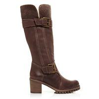 Moda in Pelle Giano Brown Medium Casual Long Boots