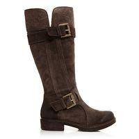 Moda in Pelle Galloe Brown Low Casual Long Boots