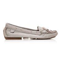 Moda in Pelle Alivia Grey Flat Casual Shoes