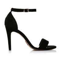 Moda in Pelle Lumia Black High Smart Sandals