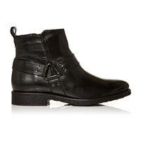 moda in pelle casias black low casual short boots