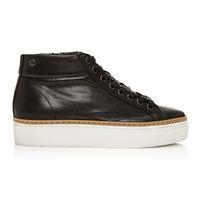 Moda in Pelle Addeo Black Low Leisure Shoes