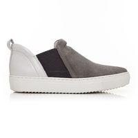 Moda in Pelle Arelle Grey Low Leisure Shoes