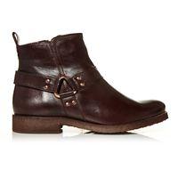 Moda in Pelle Casias Brown Low Casual Short Boots