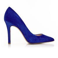 Moda in Pelle Comares Cobalt Blue Very High Smart Shoes