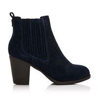 Moda in Pelle Bencio Navy Medium Casual Short Boots