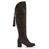 moda in pelle valore grey medium smart long boots