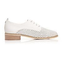 Moda in Pelle Folita White Low Casual Shoes