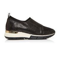 Moda in Pelle Almia Black Low Leisure Shoes