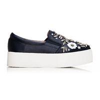 Moda in Pelle Astari Navy Low Leisure Shoes