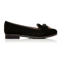 Moda in Pelle Estela Black Low Smart Shoes