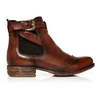 moda in pelle caliso tan low casual short boots