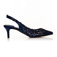 Moda in Pelle Lunas Navy Medium Occasion Shoes