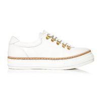 Moda in Pelle Angelikas White Low Leisure Shoes