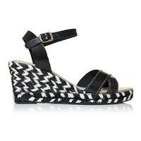 Moda in Pelle Paramo Black Medium Casual Sandals