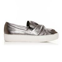 Moda in Pelle Annie Pewter Low Leisure Shoes