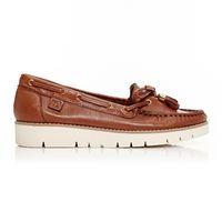 Moda in Pelle Aledos Tan Low Casual Shoes